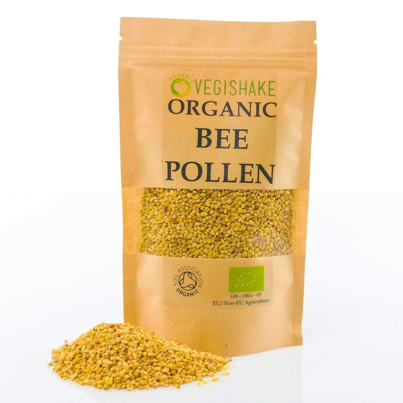 Bee Pollen B-Complex Vitamins B1 B2 B9 C E and