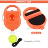 ALLOMN Solo Tennis Trainer Rebound with 3 String Balls, Solo
