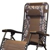 Caravan Canopy Infinity Zero Gravity Steel Frame Patio Deck Chair