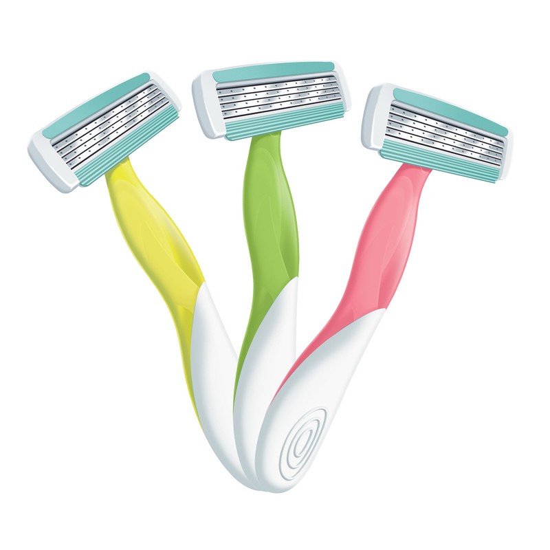 BIC Soleil Bella Sun-Twist Scented Women's 4 Blade Disposable Razor,