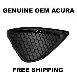 Acura 19-20 Acura ILX Bumper Fog Light Grill Grille Cover Lamp Cap Passenger Side OEM