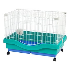 IRIS Mobile Wire Animal House, Green