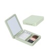 Ipetboom 2sets Diy Blusher Filling Boxes Square Flat Cheek Brush