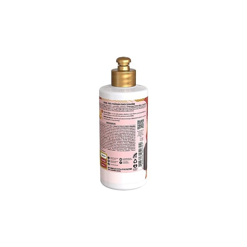 Salon Line S.O.S Cachos Ricino e Queratina サロンライン・カーリーヘアリーブインクリーム 300ml