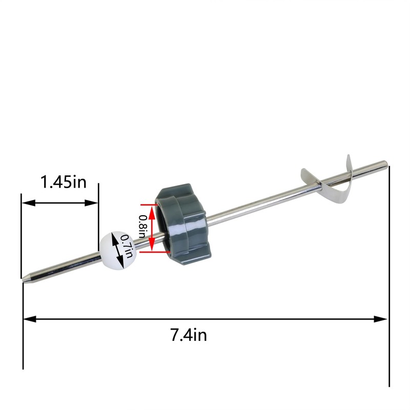 ZZHXSM Bathroom Pop Up Stopper Sink Ball Central Shaft Replacement