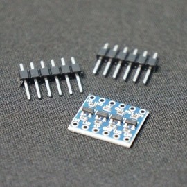 4-Channel Logic Level Converter Bidirectional IIC 5V to 3V Arduino Compatible / 4채널 로직레벨 컨버터 양방향 IIC 5V to 3V 아두이노호환