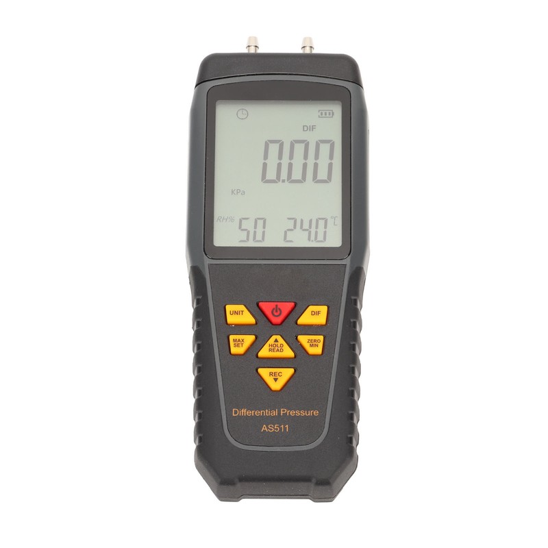 Differential Pressure Tester Meter Digital Sensor Gauge Smart Handheld for