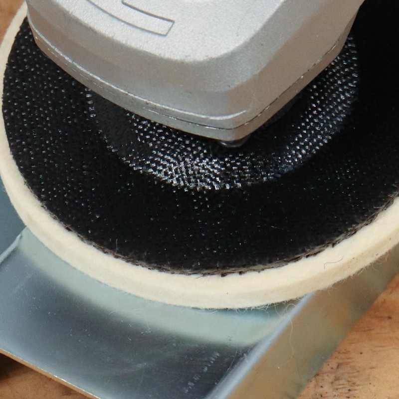 NuoDunco Wool Flat Wheel 115mm 10 Pack Premium Wool Felt