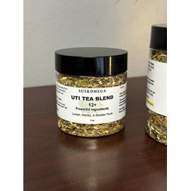 Suskomega UTI and Cystitis Suskomega 4 Oz Organic Herbal Tea