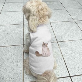 Azeeda 'Ragdoll Cat' Pet Dog/Cat T-Shirt, XS (PT00098308)