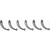 6X Gas Hob Stove Cooker Flame Symbols Decals Indicators Knob
