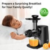 YIOU Juicer Machines, Cold Press Slow Masticating Juicer Easy to