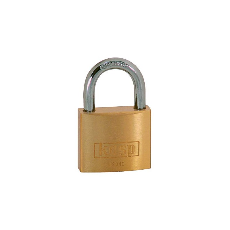 Kasp K12040D4 40 mm Brass Padlock Keyed Alike (Pack of