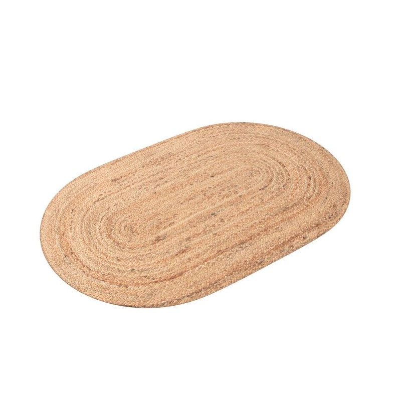 Second Nature Online - DHAKA Jute Area Rug | 100%