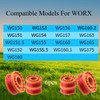 MOLHEM 6 PCS Strimmer Spool for Worx McGregor MCT2X1825 CLGT18LG/1