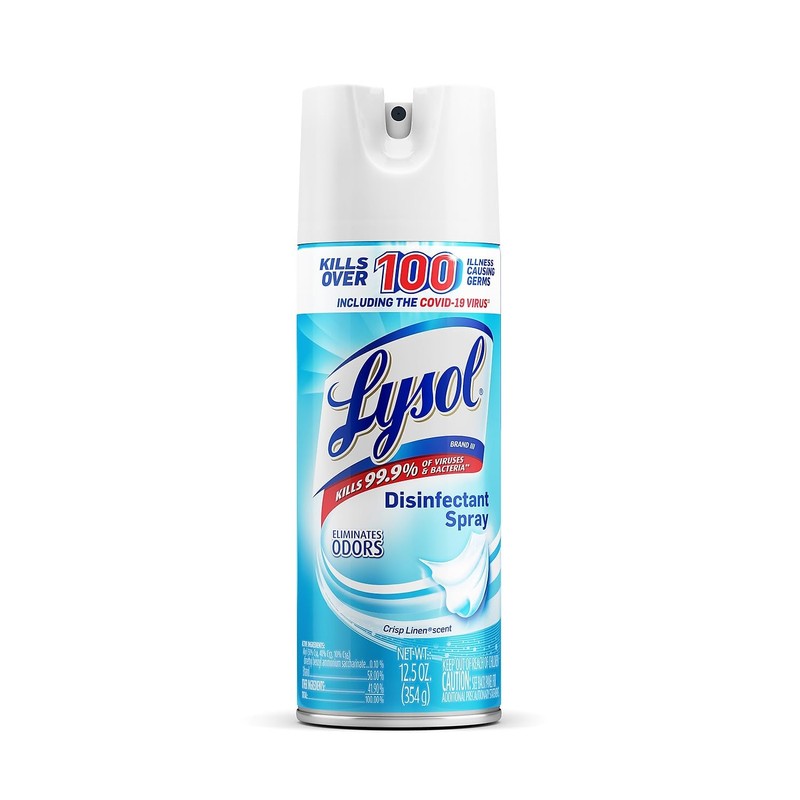 Lysol Disinfectant Spray, Sanitizing and Antibacterial Spray, For Disinfecting and