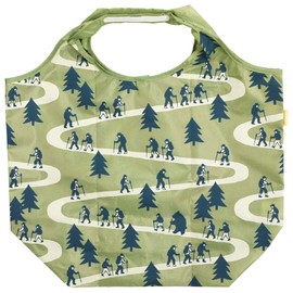 Hamamonyo Eco Tote Large Trekking Green, green