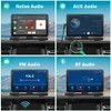Pyniro 9" Carplay Screen Portable for Car, Wireless Carplay &