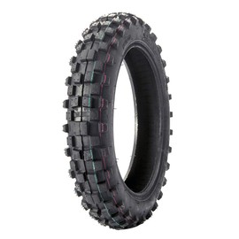 MMG Dirt Bike Tire 2.75-10 P91 with Inner Tube TR4 - Offroad Mini Motorcycle - Rear Knobby Tire Intermediate-Hard Terrain