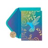 Papyrus Blank Cards with Envelopes, Hummingbird (12-Count)