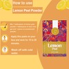 AATMANA Lemon Peel Powder Citrus Limonum Natural Soft & Smooth