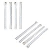 DBOO 2 Pairs Powder-Coated Heavy Duty Drawer Runners with Nylon