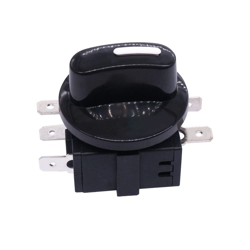 Taiss 2PCS Rotary Switch 125/250VAC 16A 4 Position 3 Speed