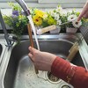 Coralpearl Bottle Brushes Thin Long Handle X 4, Skinny Wire