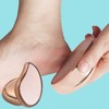 Advanced Nano Glass 3-Minute Exfoliating Foot File for Dead Skin & Callus Removal Pink Gold 2ea