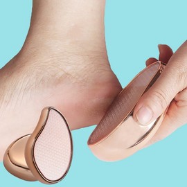 Advanced Nano Glass 3-Minute Exfoliating Foot File for Dead Skin & Callus Removal Pink Gold 2ea