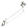 ZAHARA LCD Screen Hinge Bracket Pair Kit Set Arm for