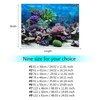 PVC Adhesive Underwater Coral Aquarium Fish Tank Background Poster Backdrop