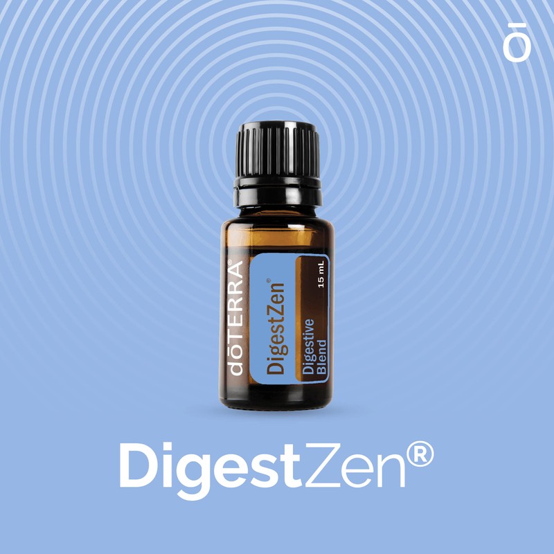 doTERRA DigestZen 15ml - Pure Essential Oil Digestive Blend with
