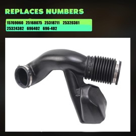 AUCERAMIC 696-402 Air Intake Hose Fit for 1999-2006 Chevy Silverado Gmc Sierra 1500 2500 3500 Suburban Tahoe Yukon 4.8L 5.3L 6.0L
