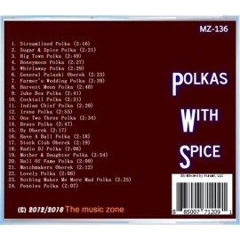 MZ 136 - Ray Henry & His Orchestra - Polkas With Spice - POLKA CD
