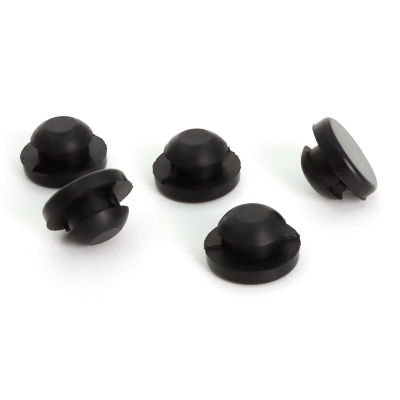 Basdures Brake Pedal Rubber Stopper Black 46584-5P010, 465845P010,46584-S0100,46584S0100（5 Pack）