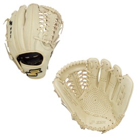 SSK Z5 Craftsman Infield Baseball Glove – 11.25” - 11.5” - 11.75” - 12” – Right & Left Hand Throw (Camel - Modified Trapeze, 12" - Right Hand Throw)
