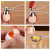 9 Pcs Cute and Funny Egg Cups Set, Boiled Egg