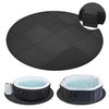 GOOFCXO 77" Round Hot Tub Mat for Inflatable Tub, 1/2"