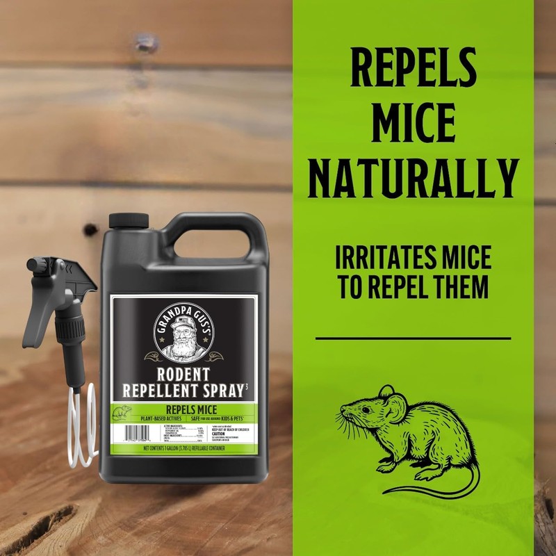 Grandpa Gus's Rodent Repellent (1 Gallon / 3.79 L)