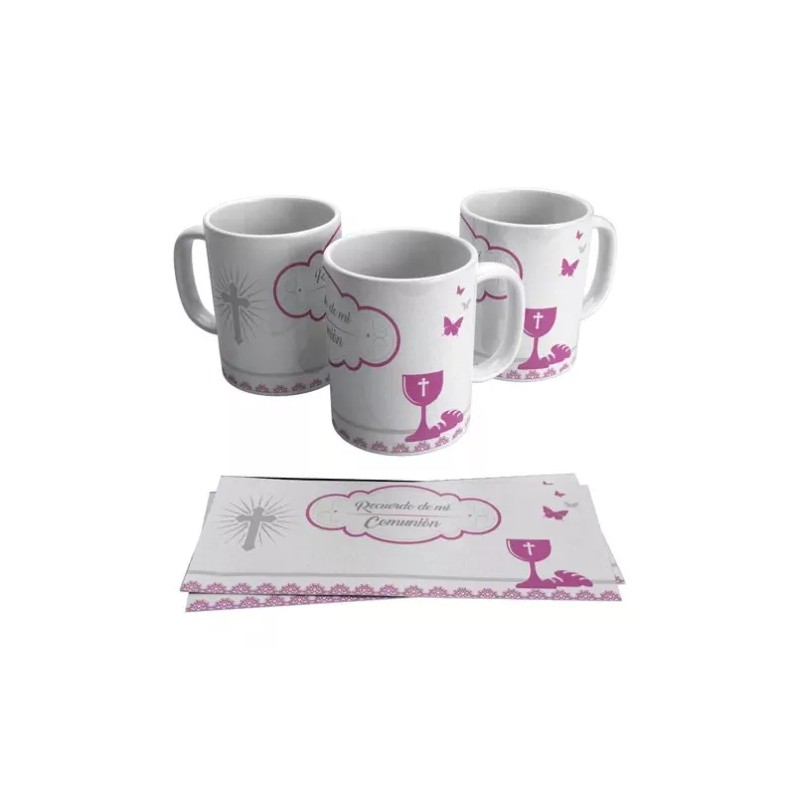 Like Shop 25 Tazas Personalizadas Recuerdo Para Primera Comunion