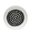 Marimekko Siirtolapuutarha Plate; 8.5 x 1.5 - White, Black