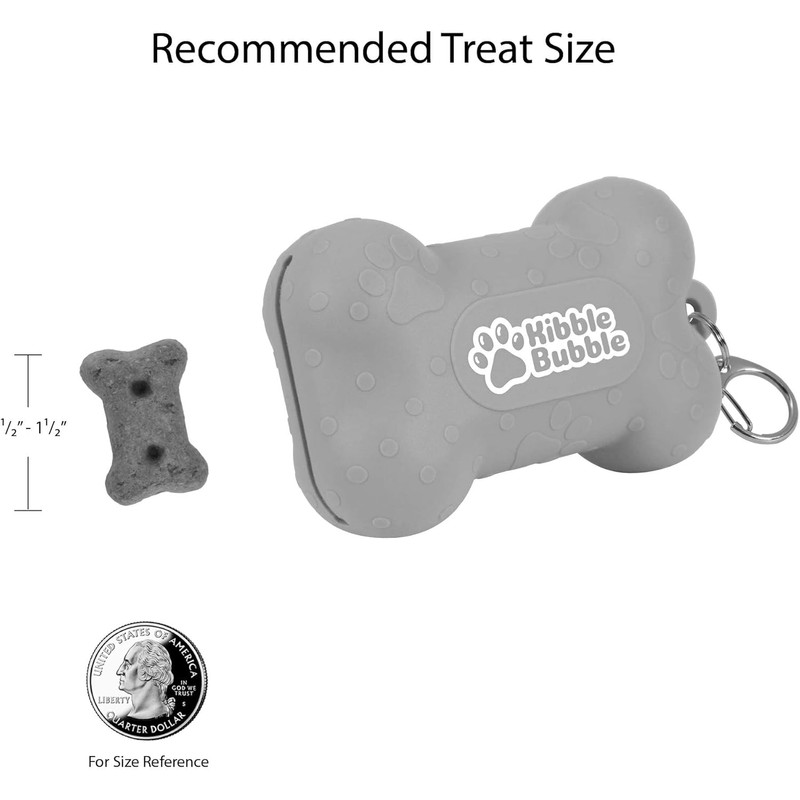 Bolsa para premios de perro, Hueso, Verde