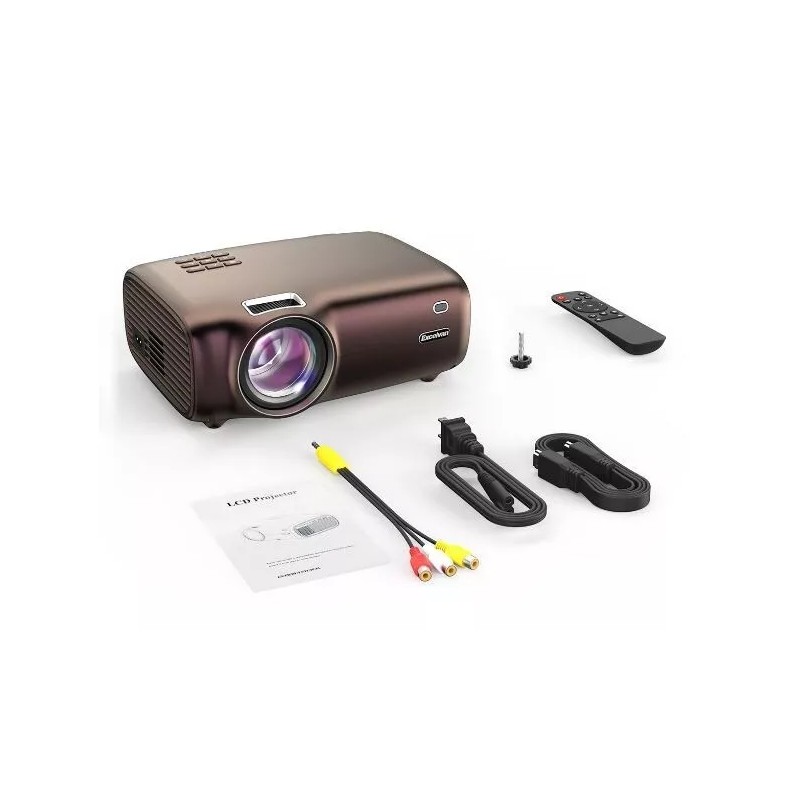 Excelvan Projector BL43; Home Theater 720P Supports 1080P; 2600 Lumens