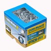 Ulti-Mate Woodscrews - 4.0 x 30mm Bright Zinc Plated -