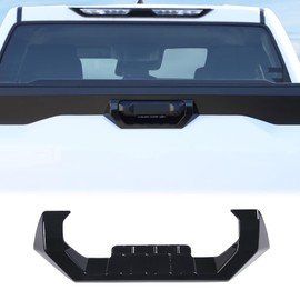Aunginsy Car Tailgate Handle Cover Fit for Toyot@ Tundra 2022-2025 Car Tailgate Handle Cover Trim Frame Non-Marking Tailgate Handle Scratch Protector Films Rear Handle Cover ABS Exterior Accessories