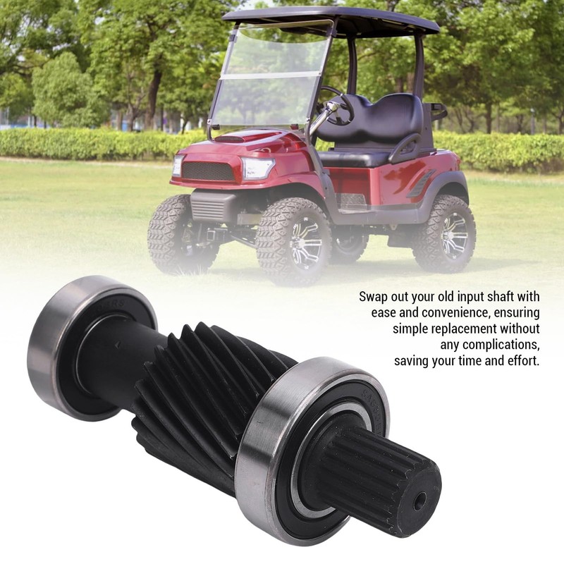 Luocute Golfs Cart Input Gear Shaft Kit for EZGO TXT