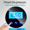 120W Tire Inflator Digital Display with LED Light Portable Automatic