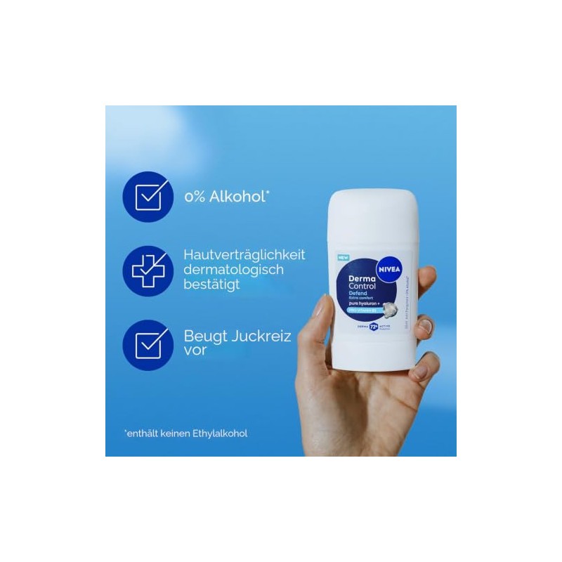 NIVEA Derma Control Defend Antiperspirant for Women Pen - 72h