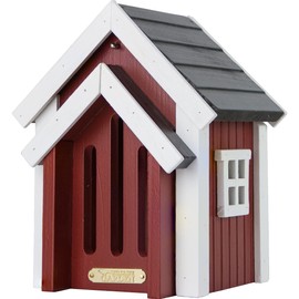 Wildlife Garden WG300 Butterfly Box Red Wooden Butterfly House
